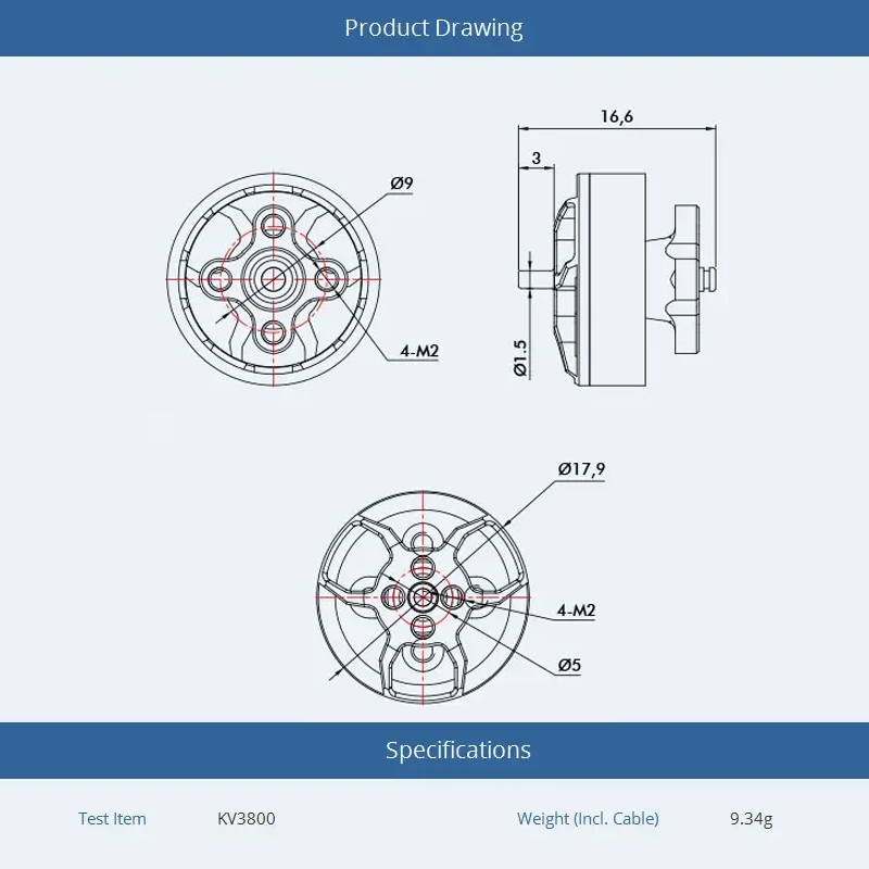 T-motor F1404 1404 2900 3800 4 - đánh giá và giá Walksnail Avatar Hd Goggles X
