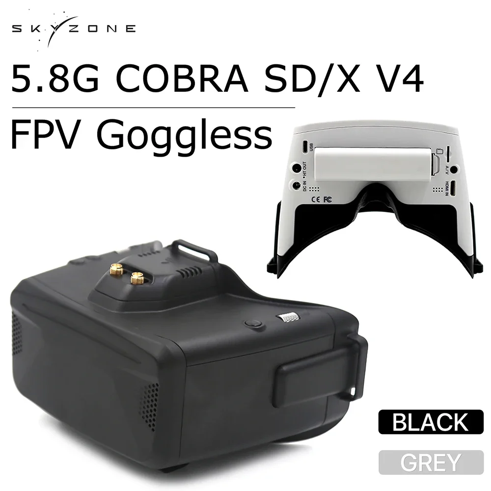 Skyzone 5.8G Cobra SD/X V4 FPV - đánh giá và giá Skyzone Sky04O Pro Fpv Goggles
